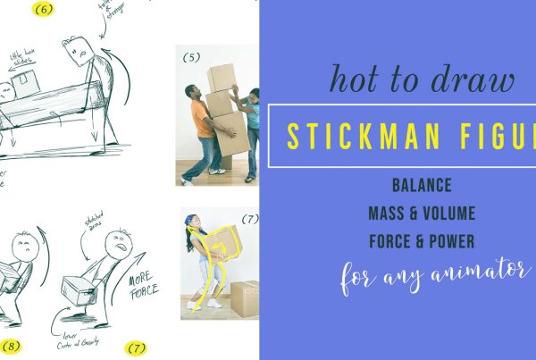 cover image for the article 3 drawing exercises for animators