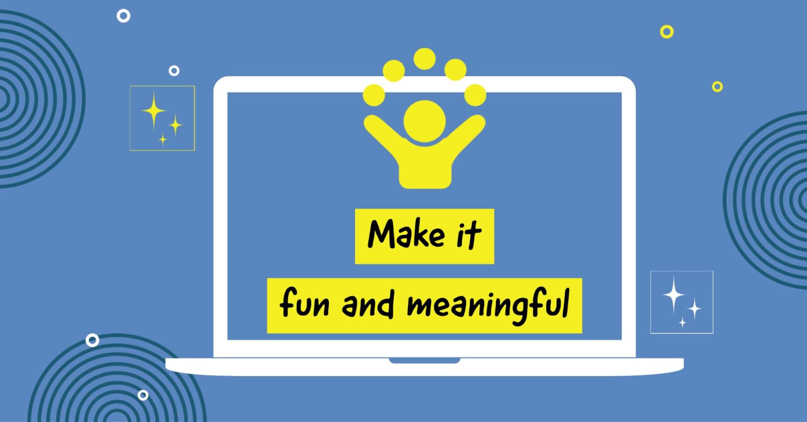 cover image for the article How to build an online connection with your students