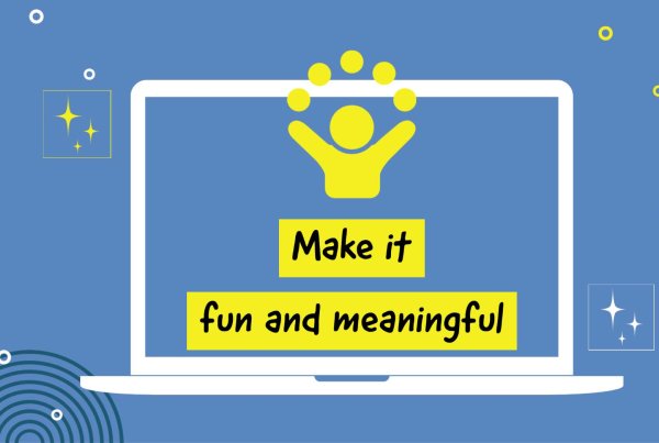 cover image for the article How to build an online connection with your students