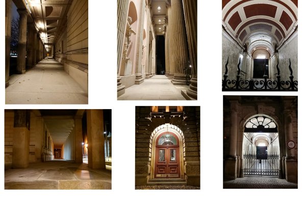 Practical guide in perspective drawing. Part 2 - One point perspective drawing. article_020 img4_sheet_01 one point perspective analyse of photo reference