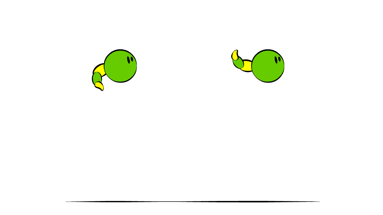an animated GIF image showing the animation exercise 3/3 part 1