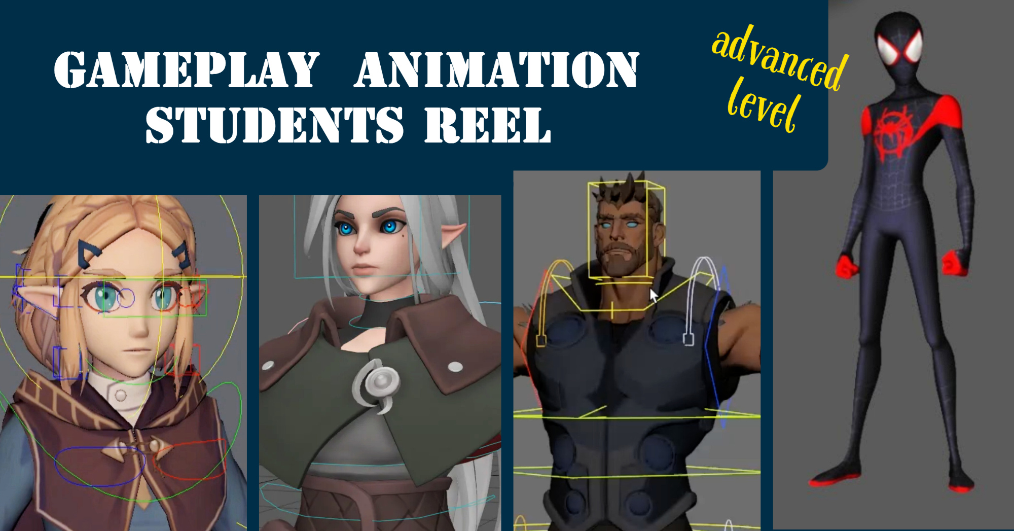 3D Animation student reel, advanced level