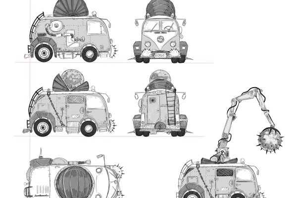 Vehicle concept student reel, advanced level article_030-img_19-teacher_demo teaching demo