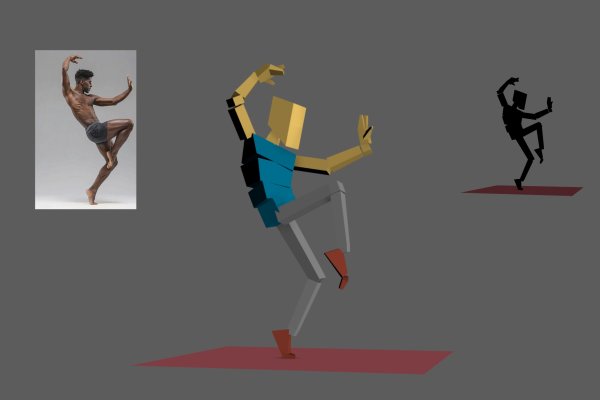 Silhouette Principle. How to make your art clear and appealing. article_031-img_4_6-Silhouette_in_3D_posture Maya silhouette posture