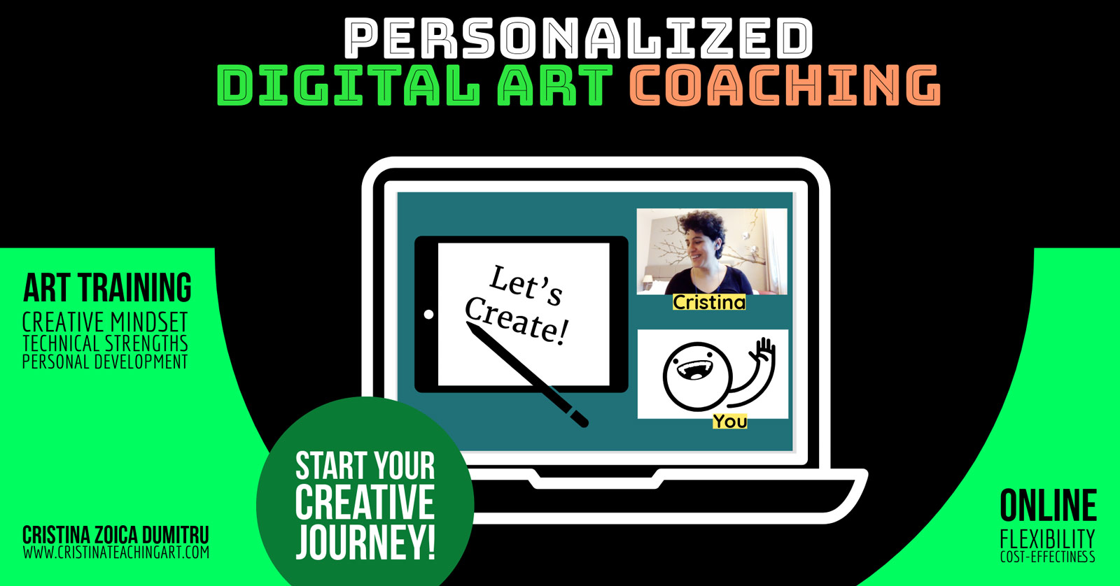 personalized digital art coaching