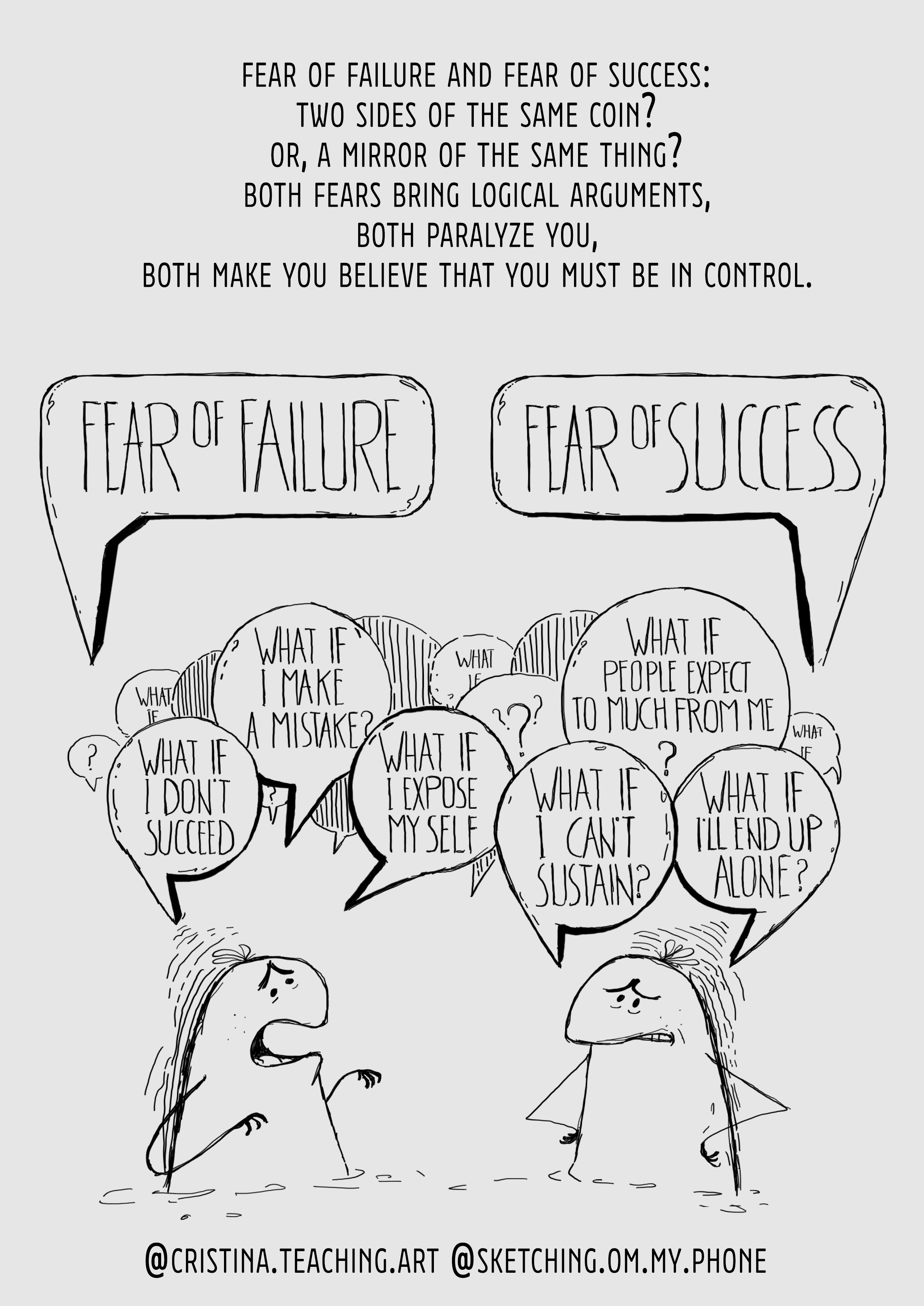 fear of failure and fear of sucess